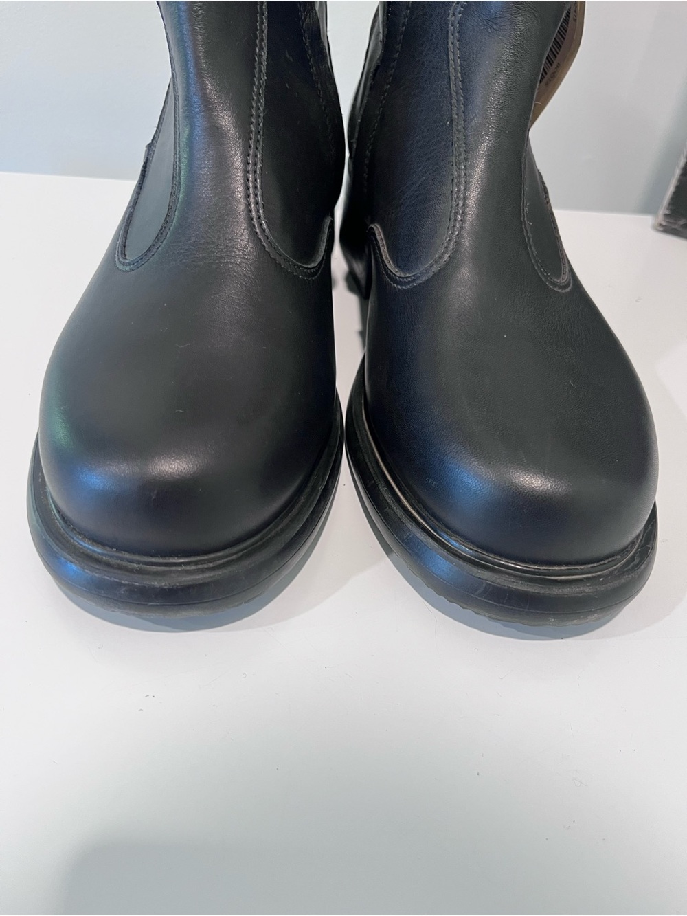 SIDI LEI NWT Black Leather Women's Riding Heeled Leather Motorcycle Boots Italy - Picture 11 of 15